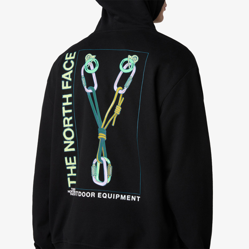 THE NORTH FACE Dukserica U EXPLORE GEAR RELAXED HOODIE 