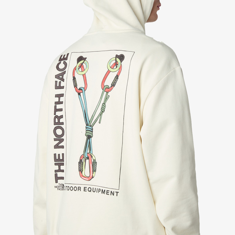 THE NORTH FACE Dukserica U EXPLORE GEAR RELAXED HOODIE 