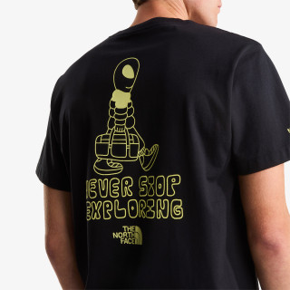 THE NORTH FACE Majica M ALIEN  RELAXED SHORT SLEEVE TEE-GRAPHI 
