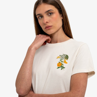 THE NORTH FACE Majica FLORA EMBRO REGULAR SHORT SLEEVE TEE-G 