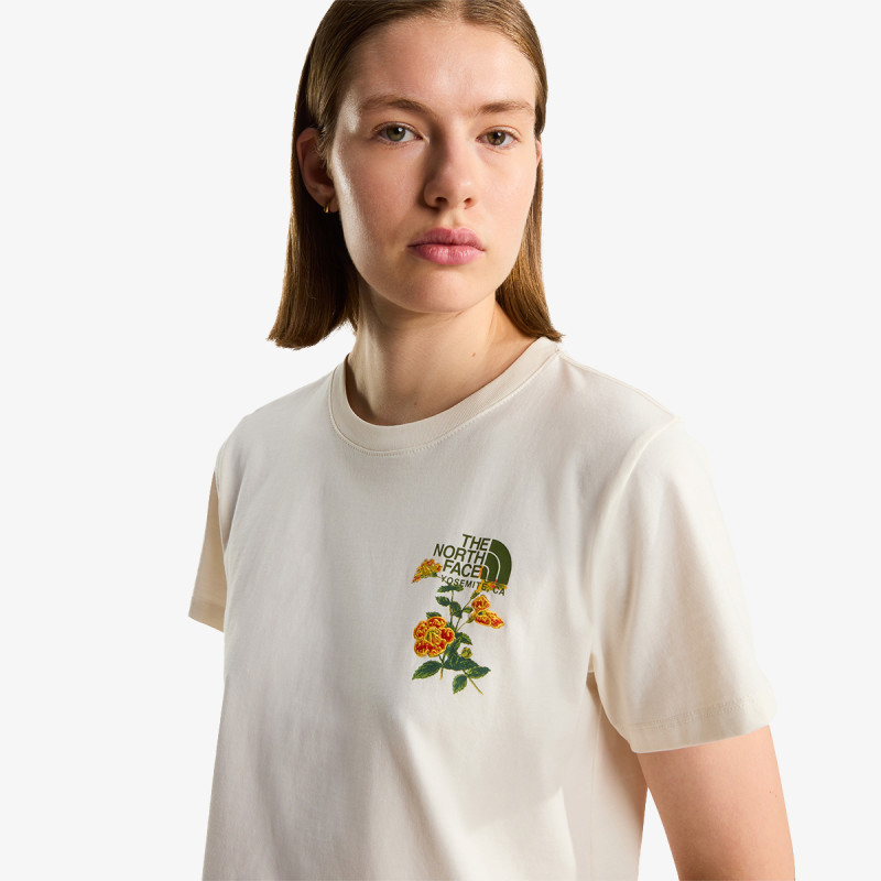THE NORTH FACE Majica FLORA EMBRO REGULAR SHORT SLEEVE TEE-G 