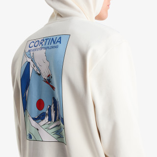 THE NORTH FACE Dukserica U MOUNTAIN CELEBRATION RELAXED HOODIE-GR 