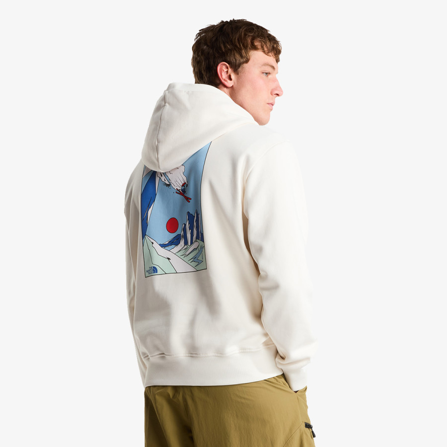 THE NORTH FACE Dukserica U MOUNTAIN CELEBRATION RELAXED HOODIE-GR 