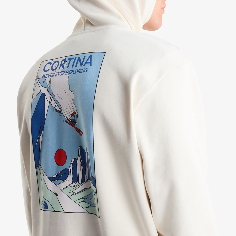 THE NORTH FACE Dukserica U MOUNTAIN CELEBRATION RELAXED HOODIE-GR 