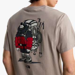 THE NORTH FACE Majica U GEAR UP GET OUT RLX SS TEE-GRAPHIC 