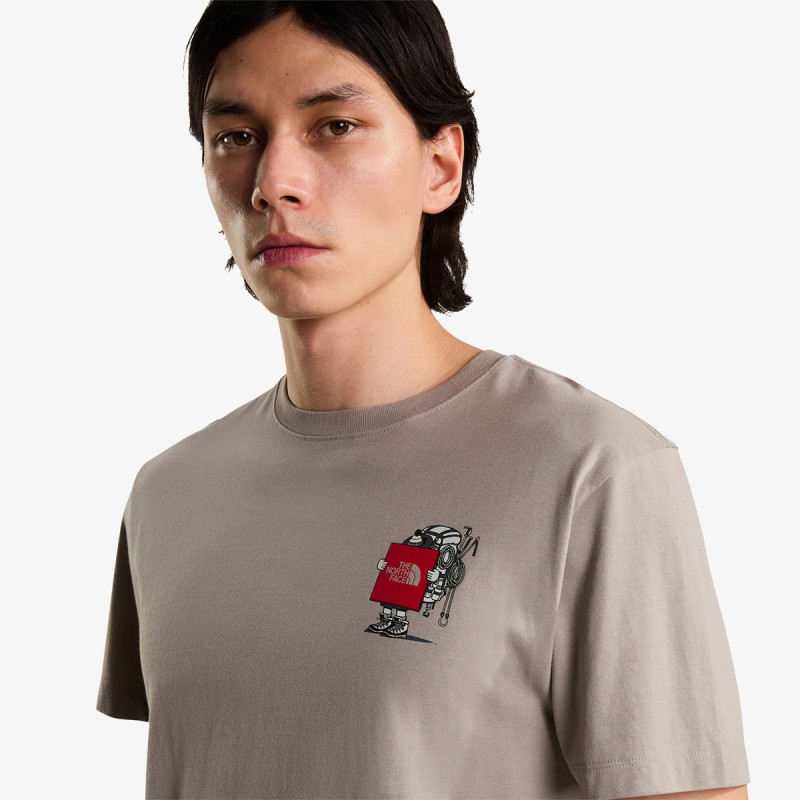 THE NORTH FACE Majica U GEAR UP GET OUT RLX SS TEE-GRAPHIC 