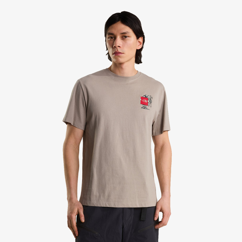 THE NORTH FACE Majica U GEAR UP GET OUT RLX SS TEE-GRAPHIC 