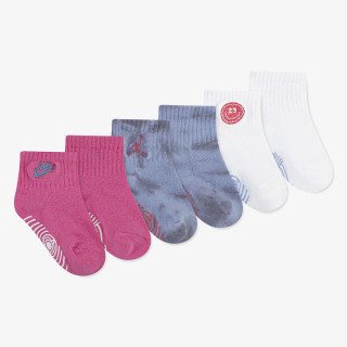 JORDAN Čarape JHG BLUE JEANS & BLING 3PK GRI 