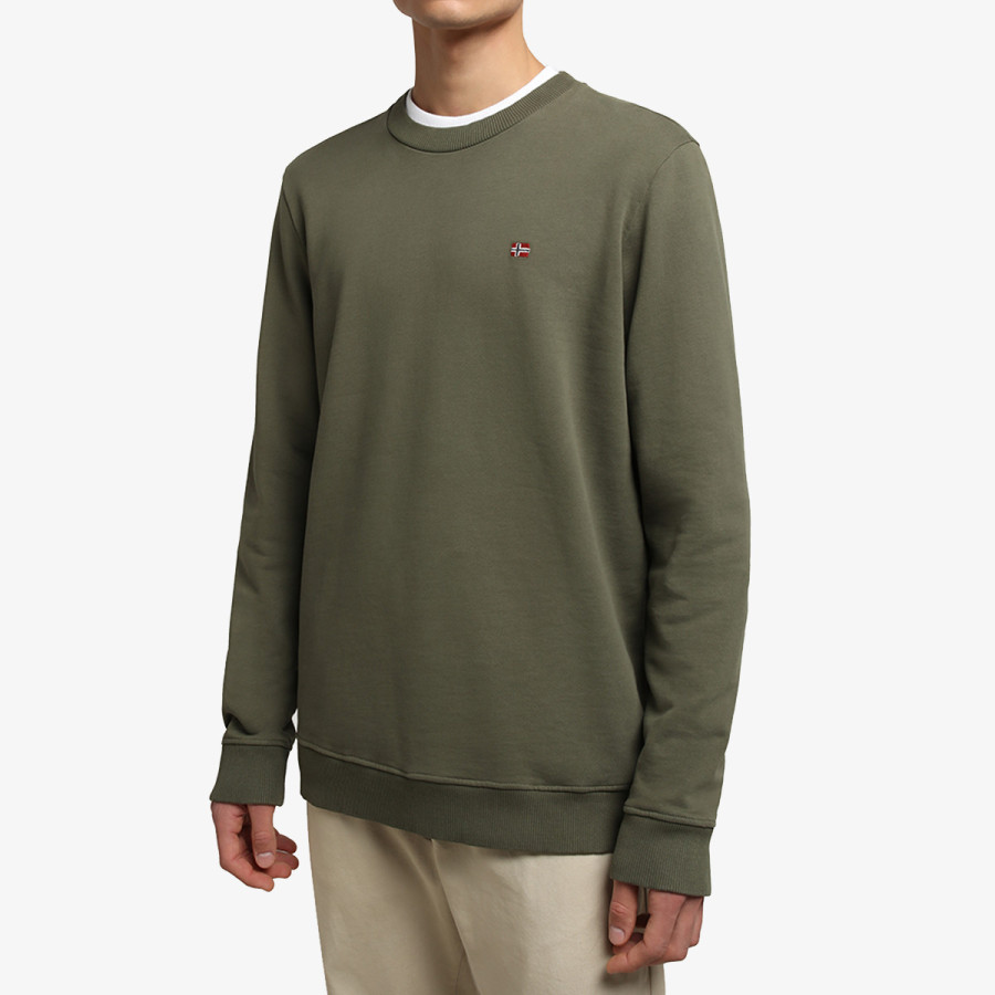 NAPAPIJRI Dukserica BALIS CREW 1 GREEN DEPTHS 