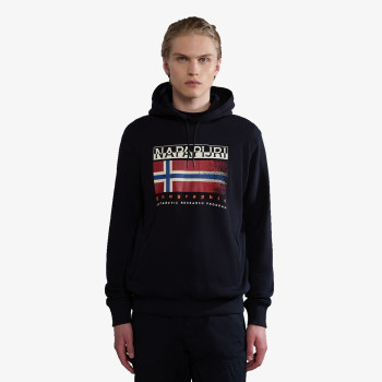 NAPAPIJRI Dukserica NAPAPIJRI Dukserica B-KREIS H 041 BLACK 