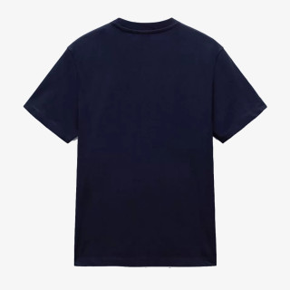 NAPAPIJRI Majica S-BOX LOGO SS 176 BLU MARINE 