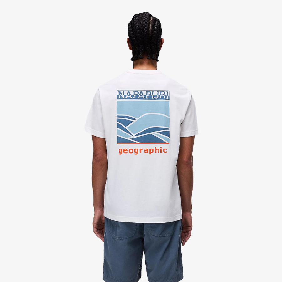 NAPAPIJRI Majica S-SOVANA SS 206 WHITE HERON 