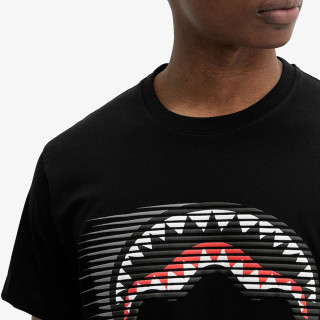 SPRAYGROUND Majica FASTEST SHARK REGULAR T-SHIRT BLK 