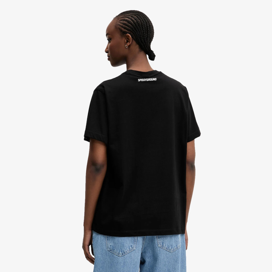 SPRAYGROUND Majica FASTEST SHARK REGULAR T-SHIRT BLK 