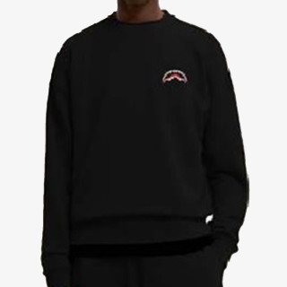 SPRAYGROUND Dukserica BLOCK PARTY CREWNECK BLK