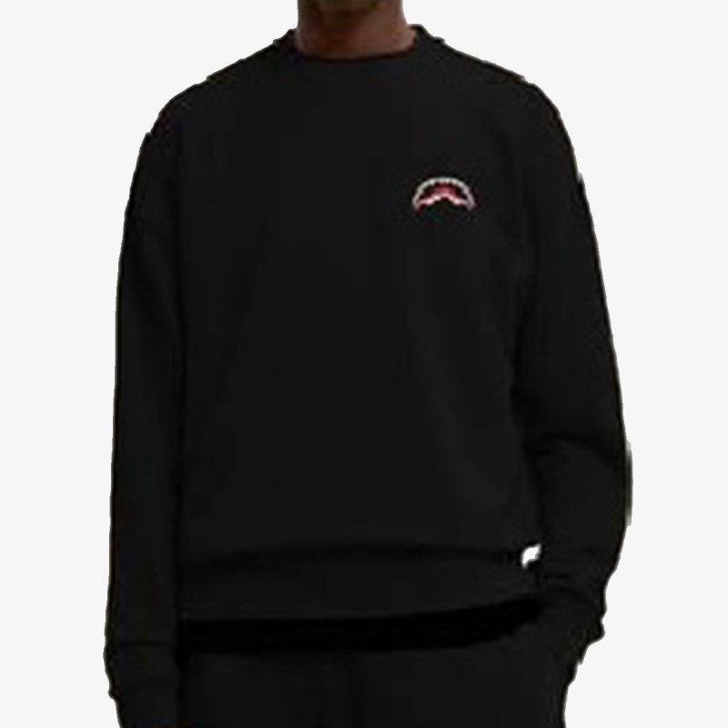 SPRAYGROUND Dukserica BLOCK PARTY CREWNECK BLK
