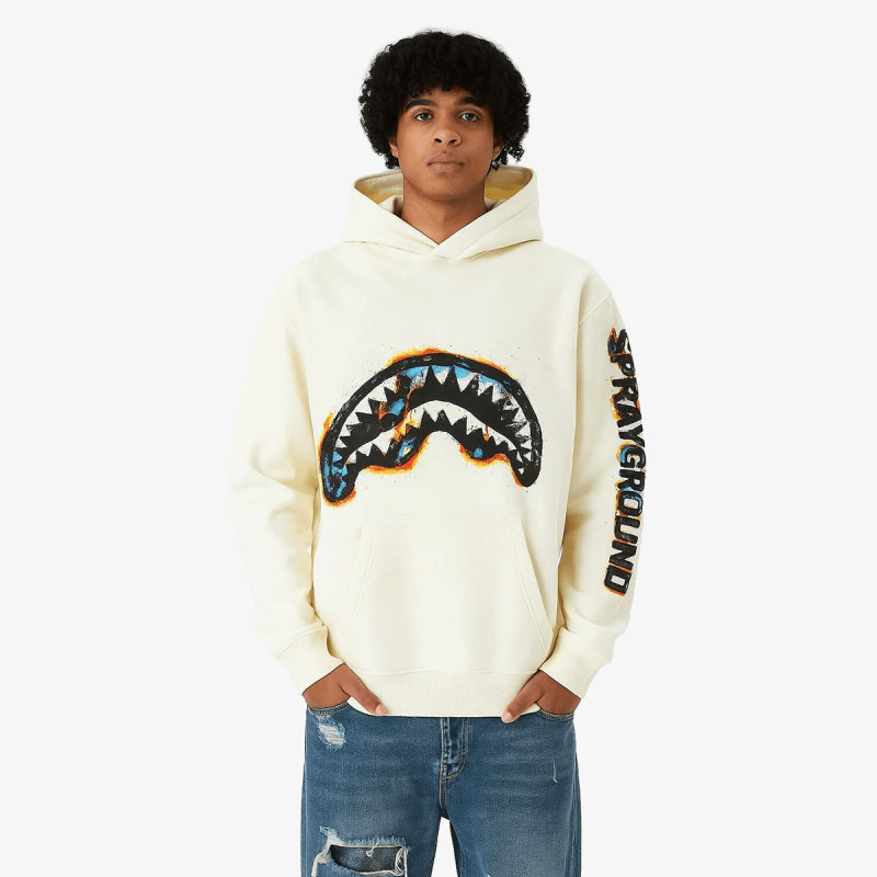 SPRAYGROUND Dukserica OXIDIZED SHARK HOODIE IVO