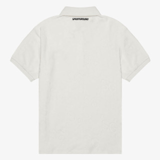 SPRAYGROUND Majica SG JAQUARD POLO SHIRT WHT 