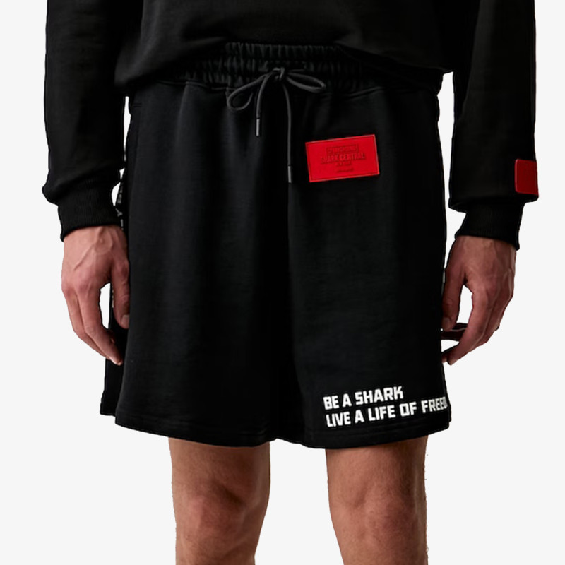 SPRAYGROUND Šorc BE A SHARK COMFY SHORTS BLACK 
