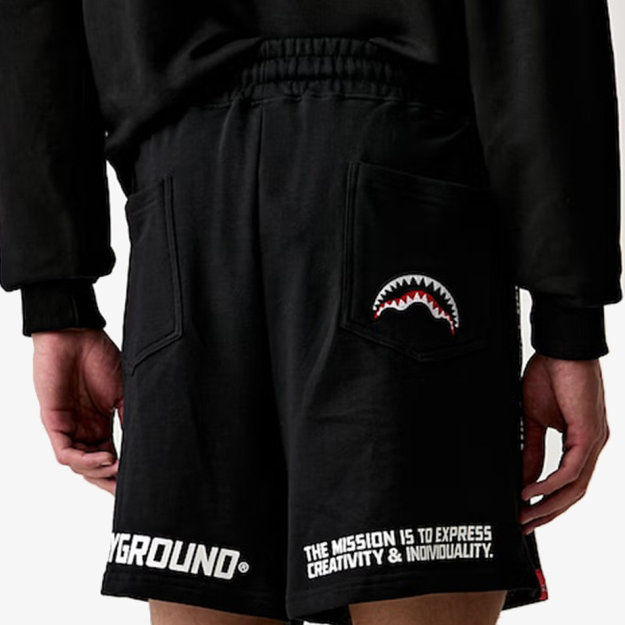 SPRAYGROUND Šorc BE A SHARK COMFY SHORTS BLACK 
