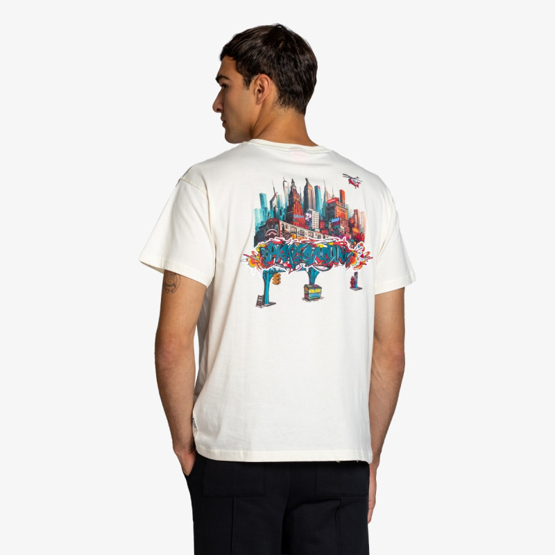 SPRAYGROUND Majica CITY SKYLINE NEW REGULAR T-SHIRT IVO 