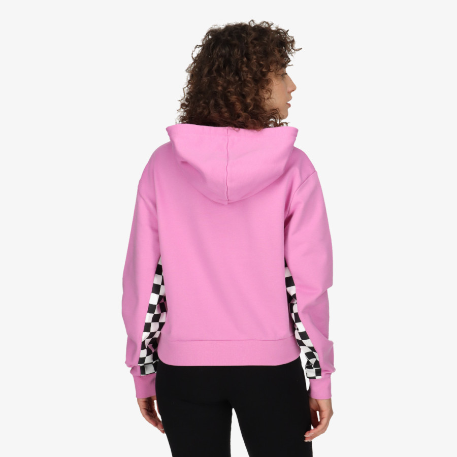 VANS Dukserica BOOM BOOM CHECK IT HOODIE CYCLAMEN 