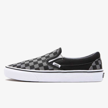 VANS Patike UA Classic Slip-On Black/Pewter Checkerb 