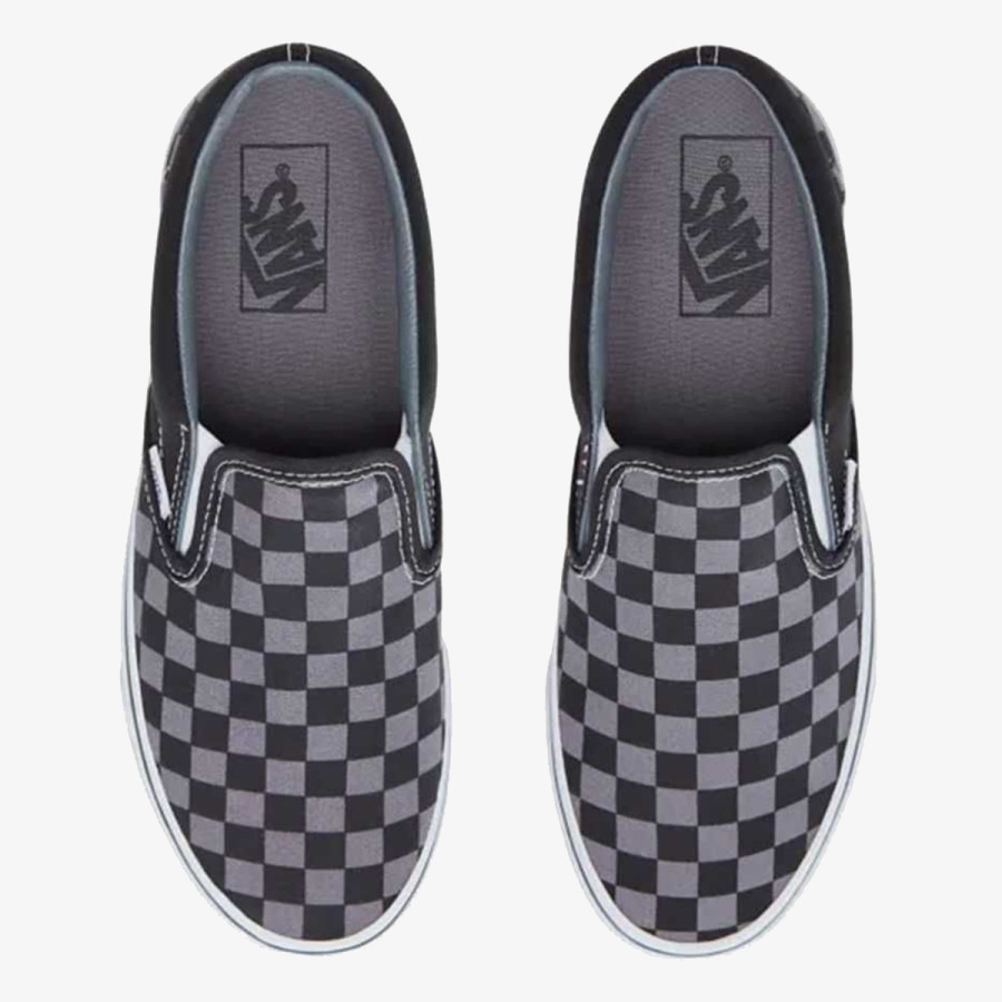 VANS Patike UA Classic Slip-On Black/Pewter Checkerb 