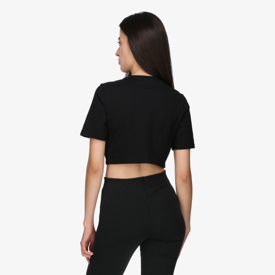 VANS Majica GO ANYWHERE CREW CROP I Black 