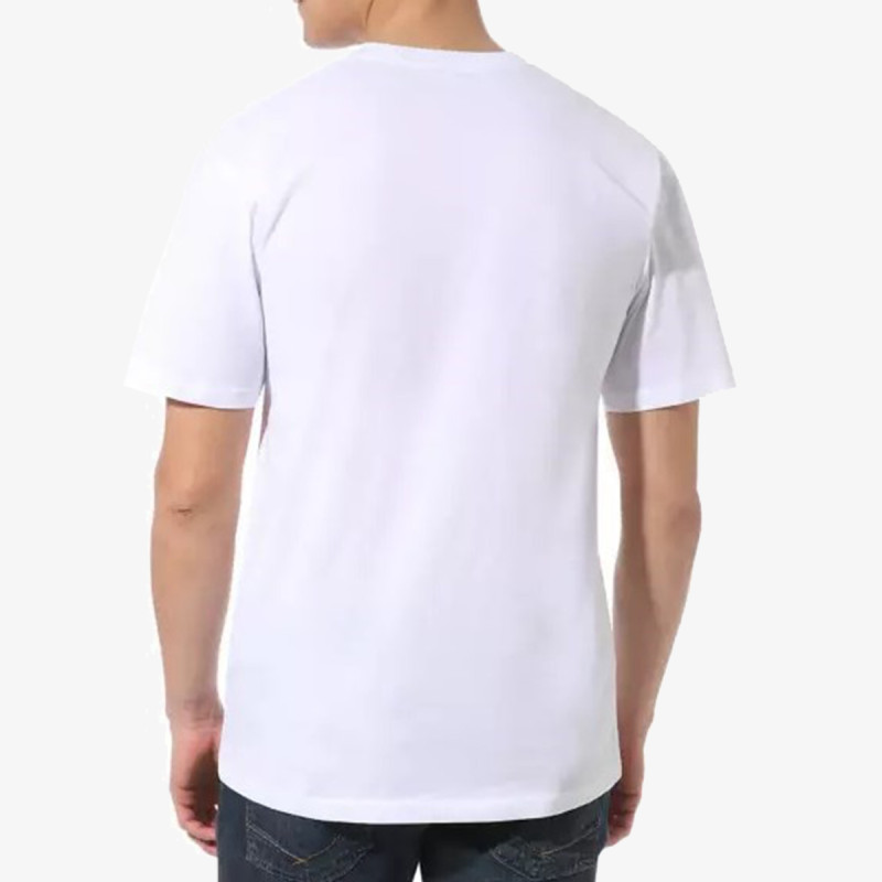 VANS Majica MN LEFT CHEST LOGO T WHITE/BLAC 