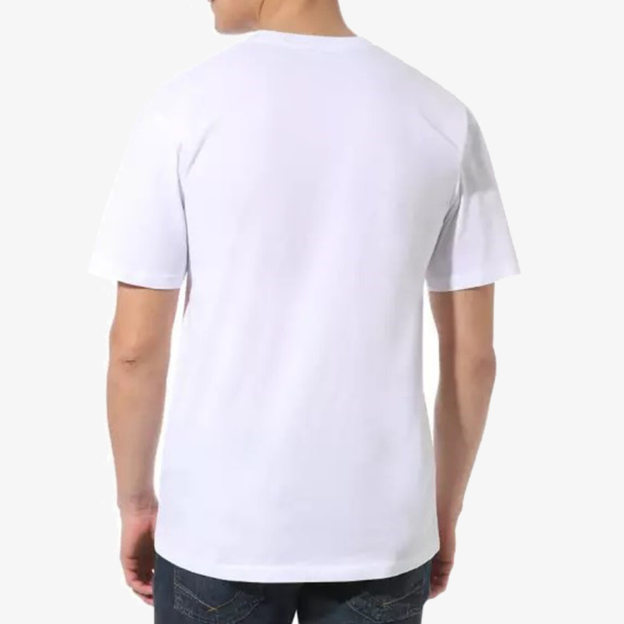 VANS Majica MN LEFT CHEST LOGO T WHITE/BLAC 