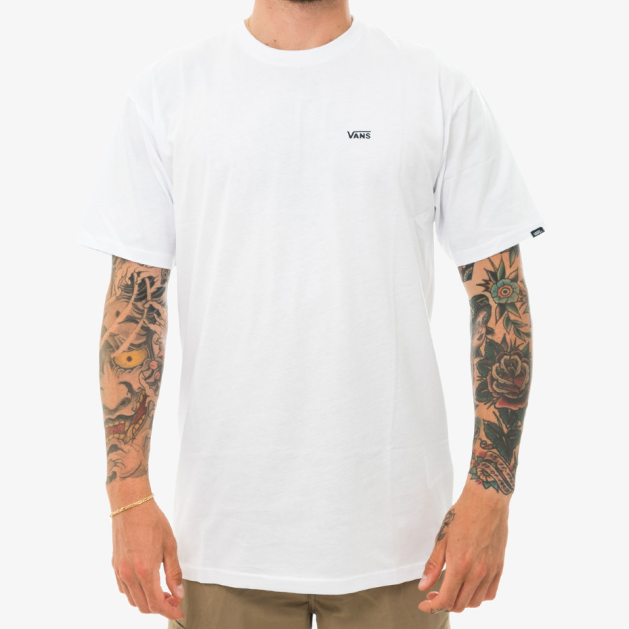 VANS Majica MN LEFT CHEST LOGO T WHITE/BLAC 