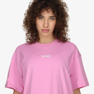 VANS Haljina WM CENTER VEE TEE DRESS CYCLAMEN 