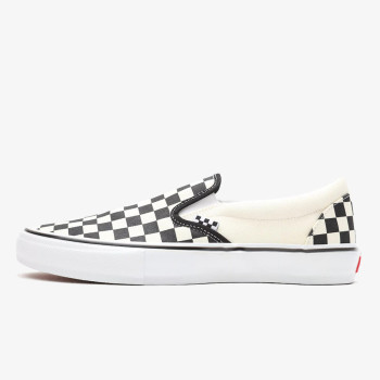 VANS Patike MN SKATE SLIP-ON (CHECKERBOARD) BLACK/OF 