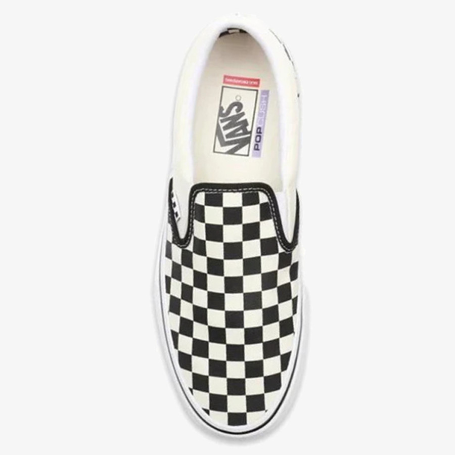 VANS Patike MN SKATE SLIP-ON (CHECKERBOARD) BLACK/OF 