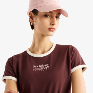 NEW BALANCE Majica Trackside Ringer T-Shirt 